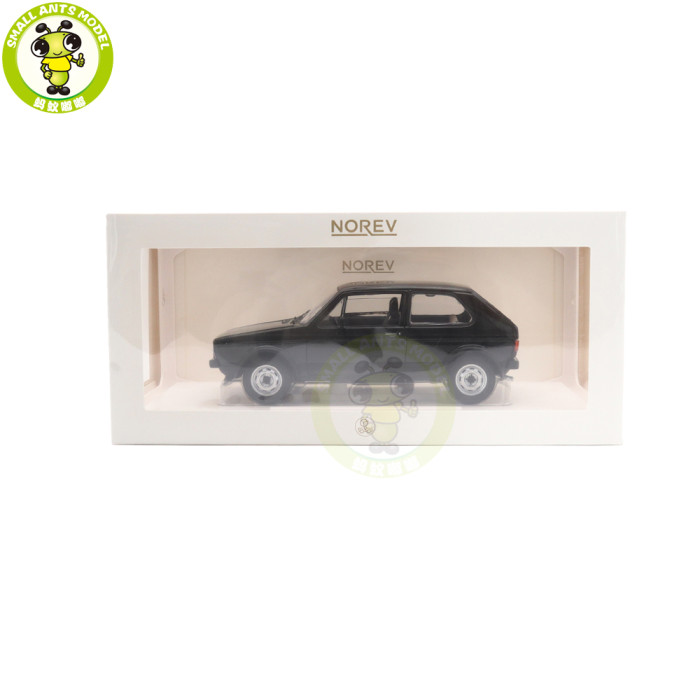 1/18 VW Volkswagen Golf GTI 1976 Norev 188487 Black Diecast Model Car Toys Boys Girls Gifts