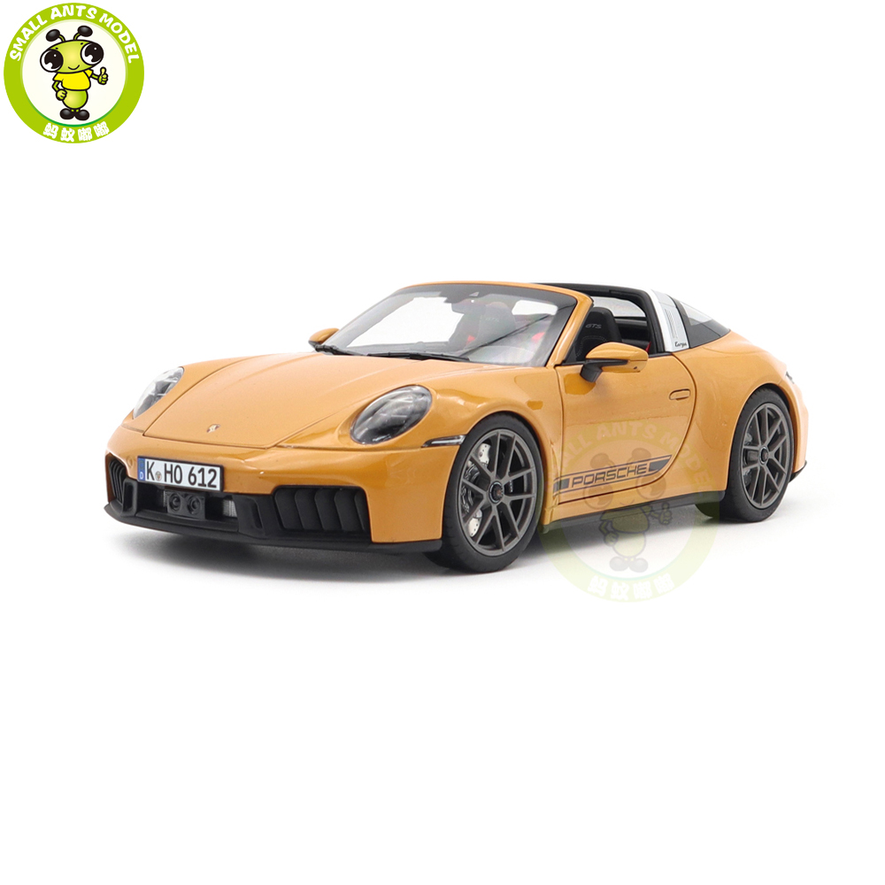 1/18 Porsche 911 Targa 2024 Norev 187190 Bahama Yellow Diecast