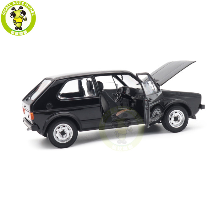 1/18 VW Volkswagen Golf GTI 1976 Norev 188487 Black Diecast Model Car Toys Boys Girls Gifts