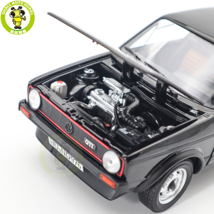 1/18 VW Volkswagen Golf GTI 1976 Norev 188487 Black Diecast Model Car Toys Boys Girls Gifts