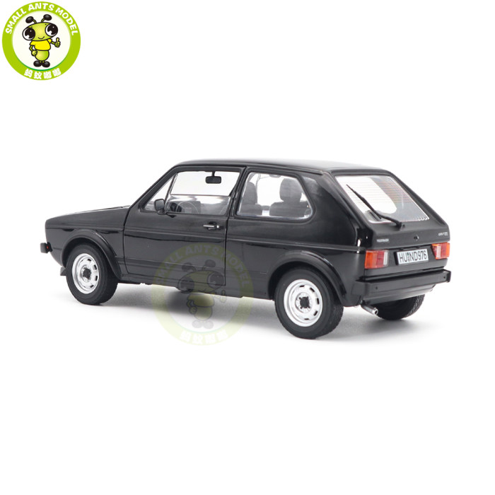 1/18 VW Volkswagen Golf GTI 1976 Norev 188487 Black Diecast Model Car Toys Boys Girls Gifts
