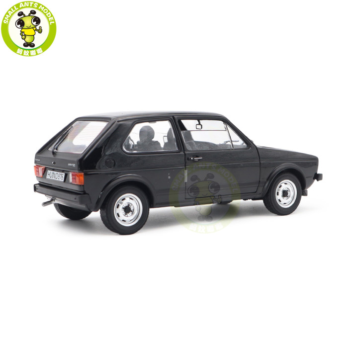 1/18 VW Volkswagen Golf GTI 1976 Norev 188487 Black Diecast Model Car Toys Boys Girls Gifts