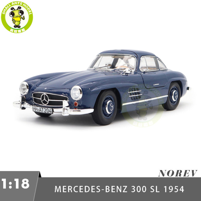 1/18 Mercedes Benz 300SL 300 SL 1954 Norev 183852 Diecast Model Toy Car Gifts For Friends Father