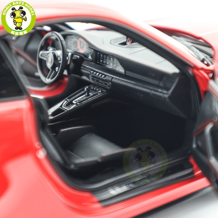 1/18 Porsche 911 Carrera 4 GTS 2024 Norev 187171 Guards Red Diecast Model Toys Car Gifts For Friends Father