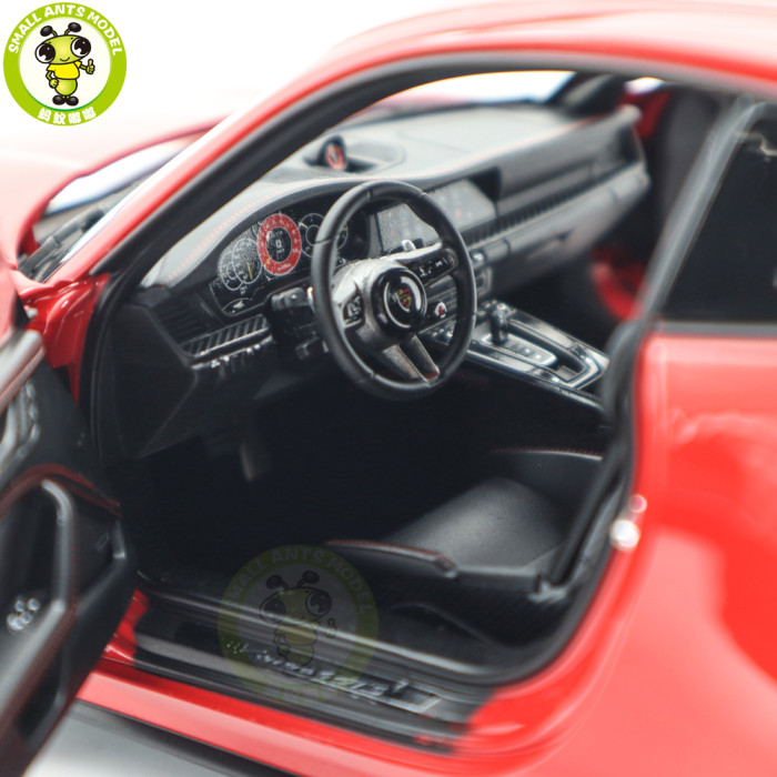 1/18 Porsche 911 Carrera 4 GTS 2024 Norev 187171 Guards Red Diecast Model Toys Car Gifts For Friends Father