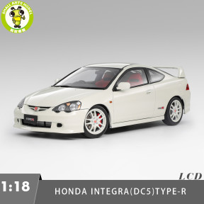 Preorder 1/18 LCD Honda INTEGRA DC5 Type R Diecast Model Toy Car Gifts For Father Friends