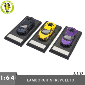 1/64 LCD Lamborghini Revuelto Diecast Model Toys Car Gifts For Friends