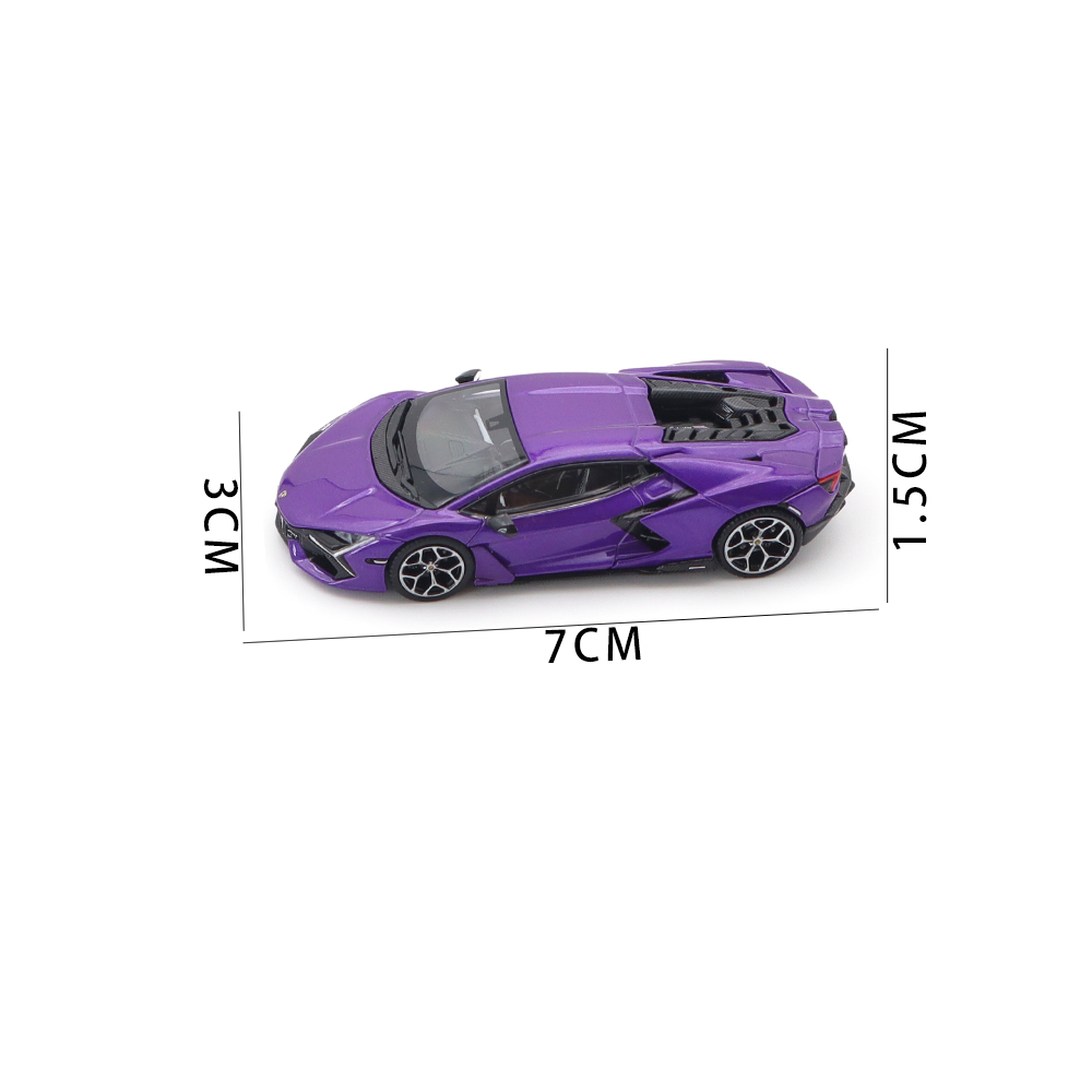 1/64 LCD Lamborghini Revuelto Diecast Model Toys Car Gifts For