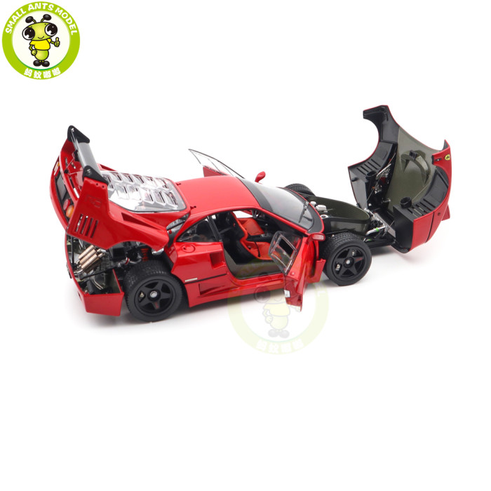 1/18 Ferrari F40 Kyosho 08416RLM Light Weight LM Wing Diecast Model Toy Cars Gifts For Father Friends