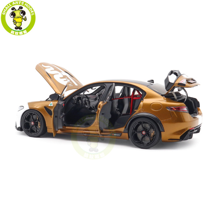 1/18 Alfa Romeo Giulia GTAm MOTORHELIX Diecast Model Toy Car Gifts For Father Friends