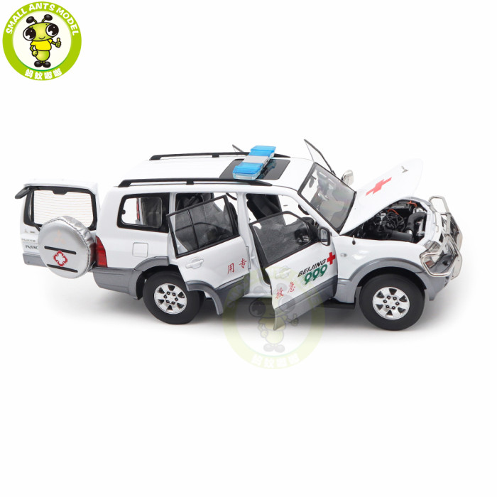1/18 Mitsubishi PAJERO V73 YC MODEL Diecast Model Toy Car Gifts For Friends Father