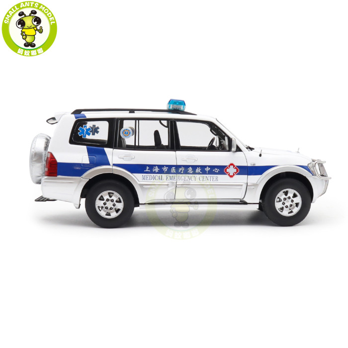 1/18 Mitsubishi PAJERO V73 YC MODEL Diecast Model Toy Car Gifts For Friends Father