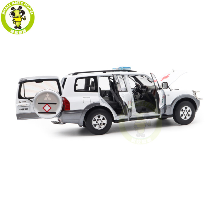 1/18 Mitsubishi PAJERO V73 YC MODEL Diecast Model Toy Car Gifts For Friends Father