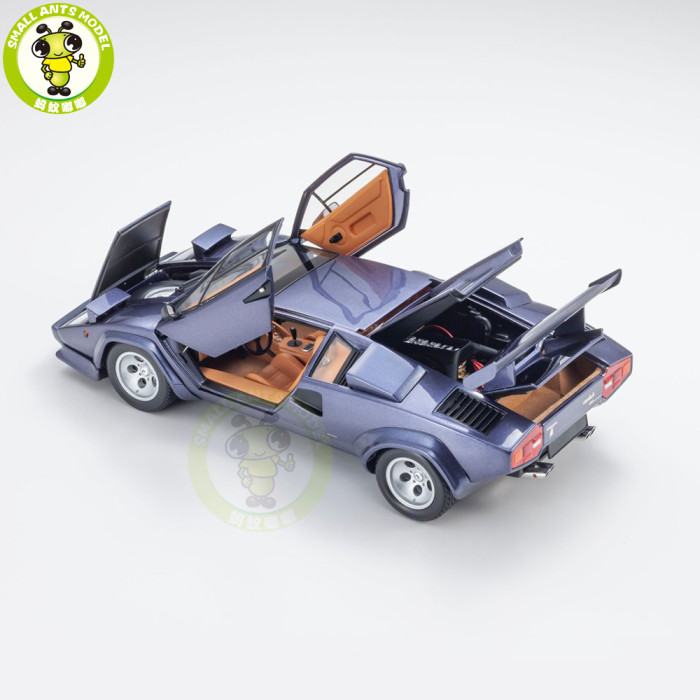 Preorder 1/18 Lamborghini Countach LP 5000 Quattrovalvole KYOSHO Diecast Model Toy Cars Gifts For Father Friends