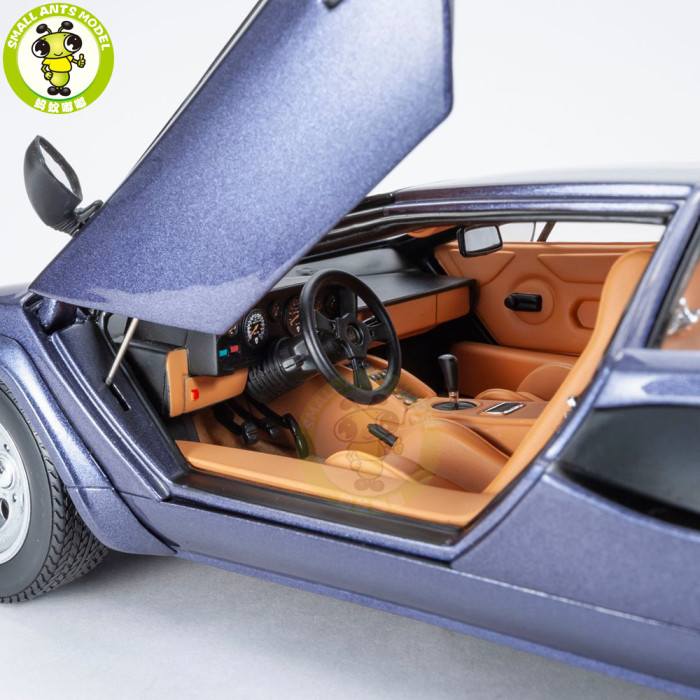 Preorder 1/18 Lamborghini Countach LP 5000 Quattrovalvole KYOSHO Diecast Model Toy Cars Gifts For Father Friends