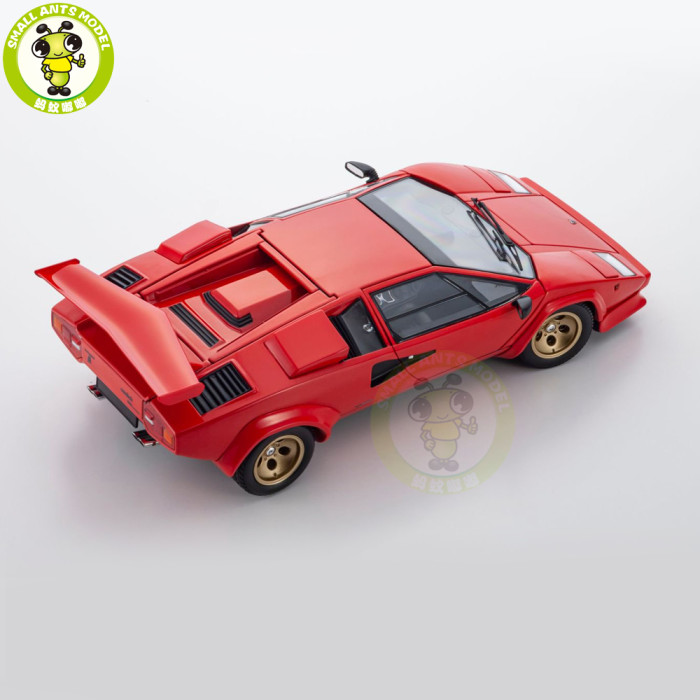 Preorder 1/18 Lamborghini Countach LP 5000 Quattrovalvole KYOSHO Diecast Model Toy Cars Gifts For Father Friends