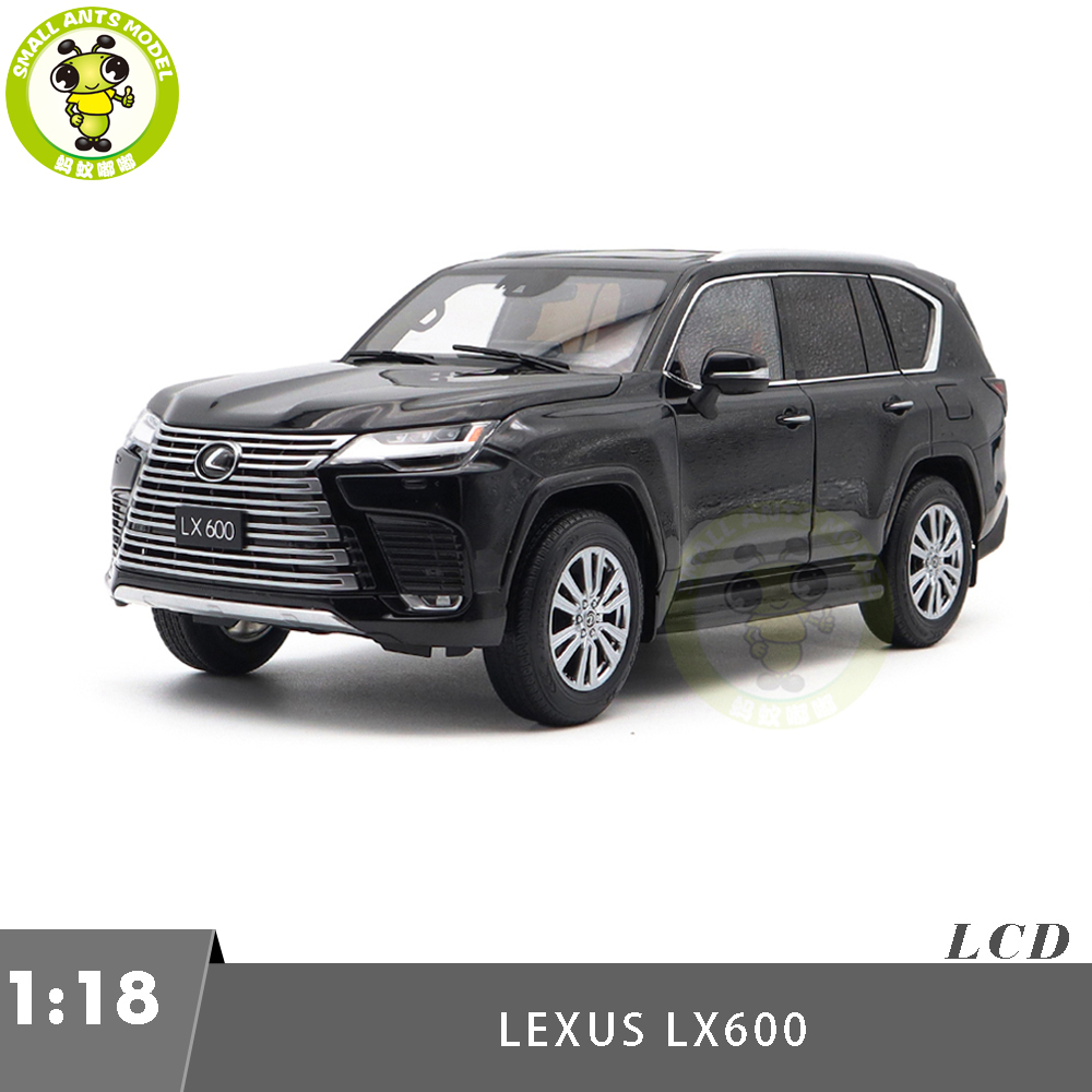 1/18 LCD TOYOTA LEXUS LX600 LX Diecast Model Toy Car Gifts For