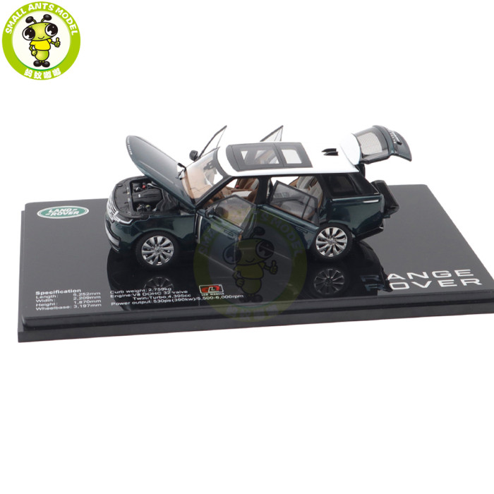 1/43 LCD Land Rover Range Rover 2022 SVA Diecast Model Toy Car Gifts For Friends Father