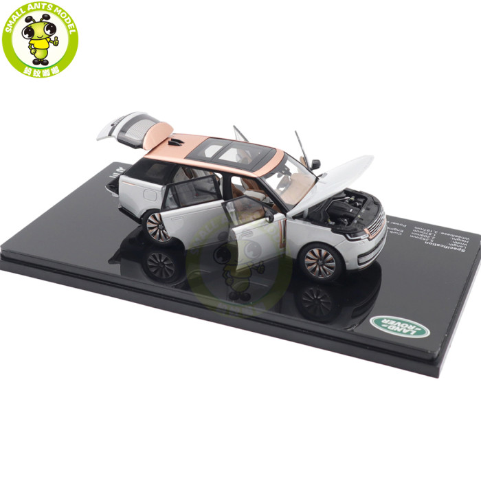 1/43 LCD Land Rover Range Rover 2022 SVA Diecast Model Toy Car Gifts For Friends Father