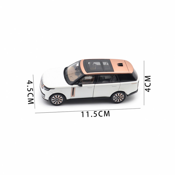 1/43 LCD Land Rover Range Rover 2022 SVA Diecast Model Toy Car Gifts For Friends Father