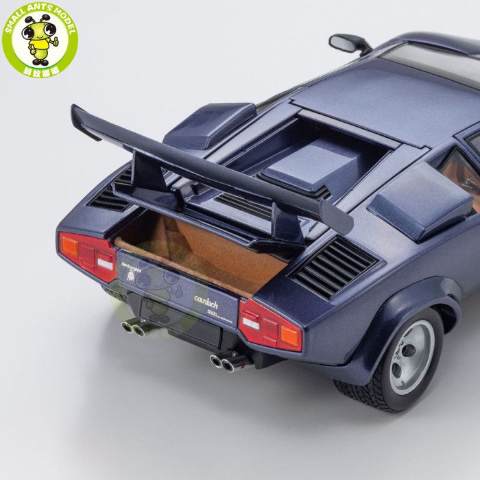 Preorder 1/18 Lamborghini Countach LP 400 S The Cannonball Run KYOSHO 08320BKCR Diecast Model Toy Cars Gifts For Father Friends