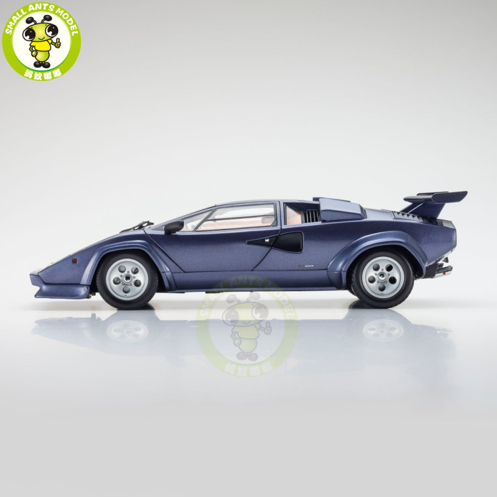 Preorder 1/18 Lamborghini Countach LP 400 S The Cannonball Run KYOSHO 08320BKCR Diecast Model Toy Cars Gifts For Father Friends