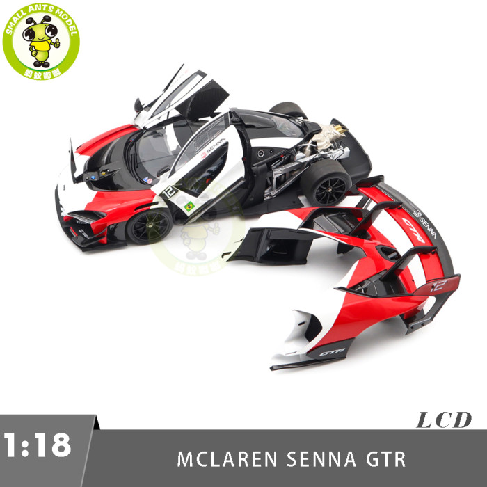 Pre-order 1/18 LCD Mclaren Senna GTR Diecast Model Car Gifts For Father Friends