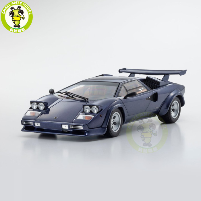 Preorder 1/18 Lamborghini Countach LP 400 S The Cannonball Run KYOSHO 08320BKCR Diecast Model Toy Cars Gifts For Father Friends