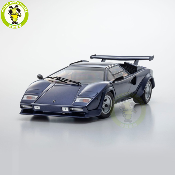 Preorder 1/18 Lamborghini Countach LP 400 S The Cannonball Run KYOSHO 08320BKCR Diecast Model Toy Cars Gifts For Father Friends