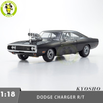 Preorder 1/18 Dodge Charger R/T 1970 Fast & Furious KYOSHO 08974FF Diecast Model Toy Cars Gifts For Father Friends