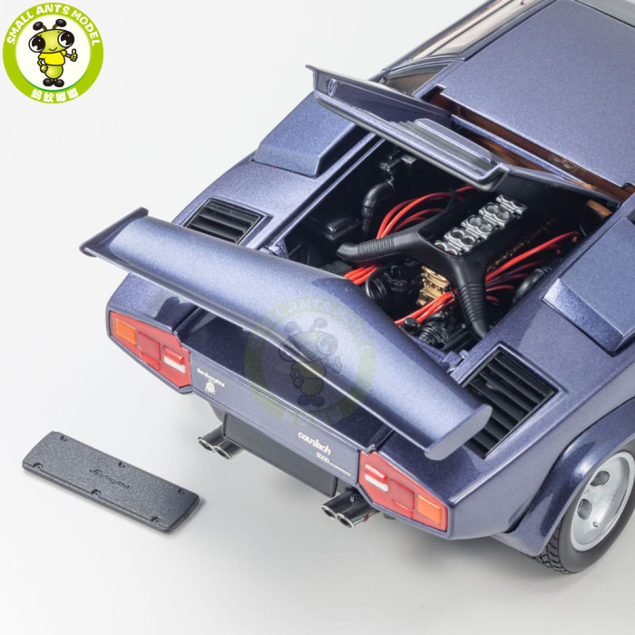 Preorder 1/18 Lamborghini Countach LP 400 S The Cannonball Run KYOSHO 08320BKCR Diecast Model Toy Cars Gifts For Father Friends