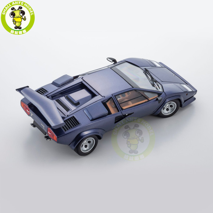 Preorder 1/18 Lamborghini Countach LP 400 S The Cannonball Run KYOSHO 08320BKCR Diecast Model Toy Cars Gifts For Father Friends