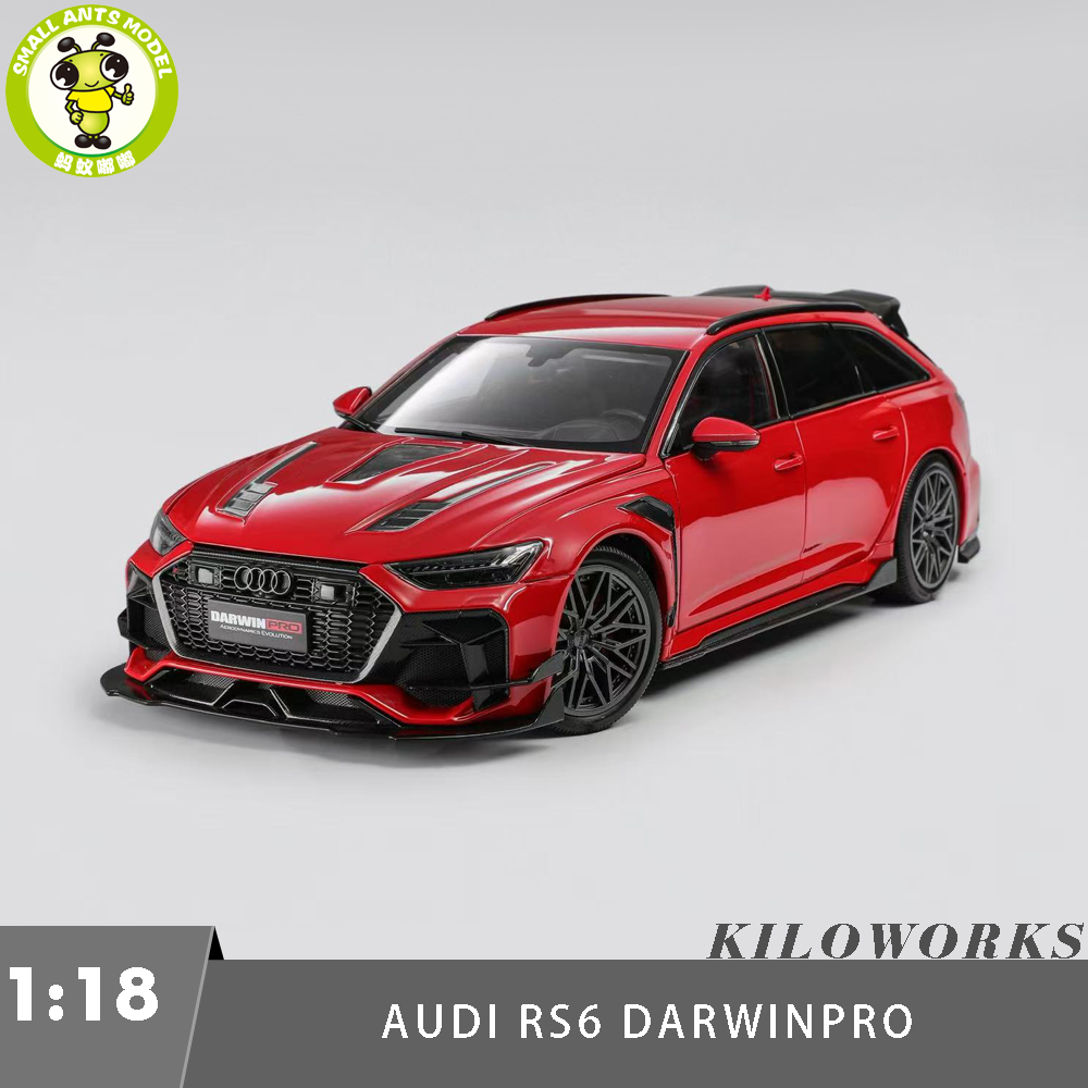 1/18 Audi RS 6 RS6 DarwinPRO KILO WORKS Diecast Model Toy Car
