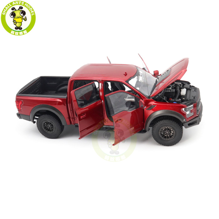 1/18 Ford F-150 Raptor AUTOart 72948 Ruby Red Model Car