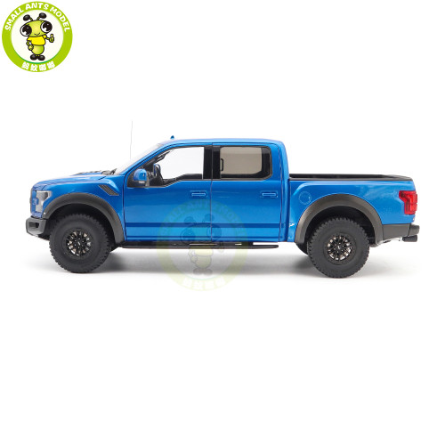 1/18 Ford F-150 Raptor AUTOart 72949 Velocity Blue Model Car