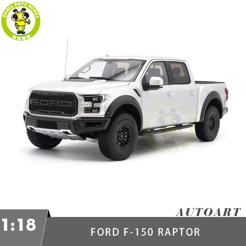 1/18 Ford F-150 Raptor AUTOart 72950 Ingot Silver Model Car