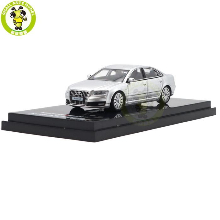 1/64 MOTORHELIX Audi S8 2008 Diecast Model Toy Car Gifts For Father Friends