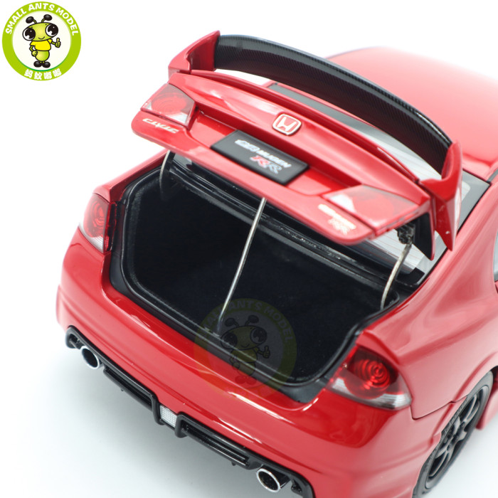 1/18 MOTORHELIX Honda CIVIC Type R FD2 MUGEN RR Diecast Model Toy Car Gifts For Father Friends