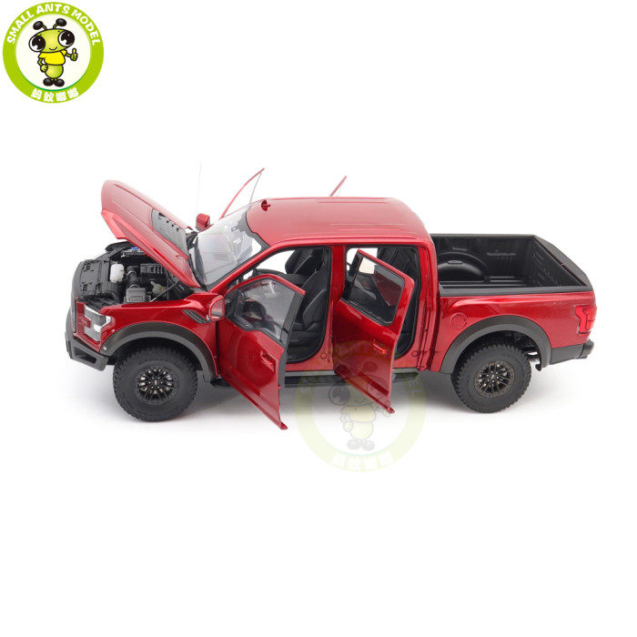 1/18 Ford F-150 Raptor AUTOart 72948 Ruby Red Model Car