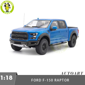 1/18 Ford F-150 Raptor AUTOart 72949 Velocity Blue Model Car