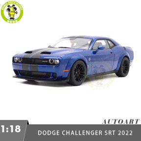 1/18 Dodge Challenger SRT Jailbreak 2022 AUTOart 71763 Indigo Blue Model Car
