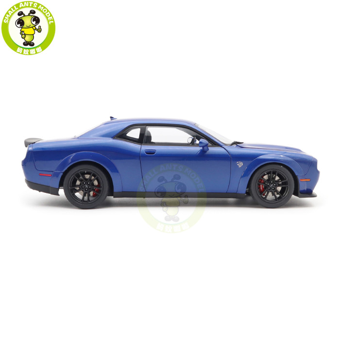 1/18 Dodge Challenger SRT Jailbreak 2022 AUTOart 71763 Indigo Blue Model Car