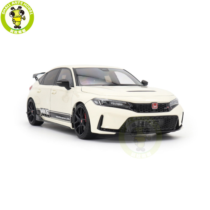 1/18 MOTORHELIX Honda Civic TYPE R (FL5) HKS Livery Diecast Model Toy Car Gifts For Father Friends