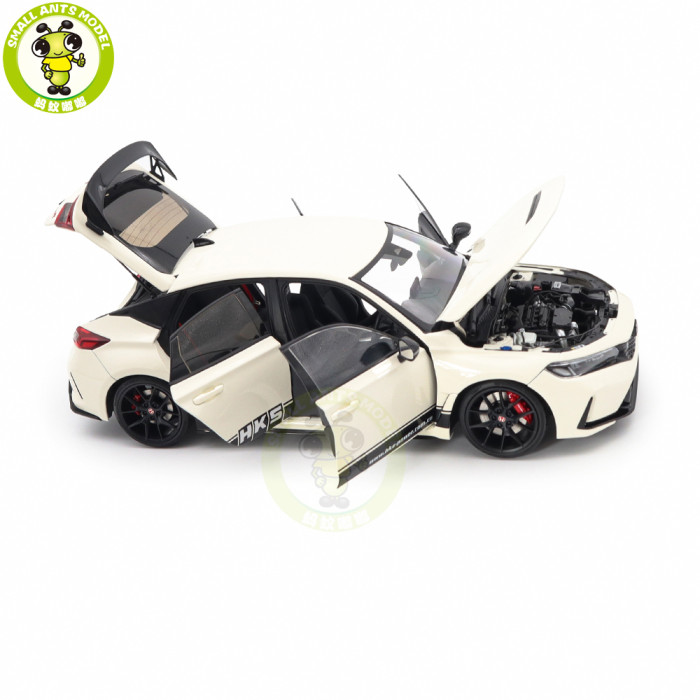 1/18 MOTORHELIX Honda Civic TYPE R (FL5) HKS Livery Diecast Model Toy Car Gifts For Father Friends
