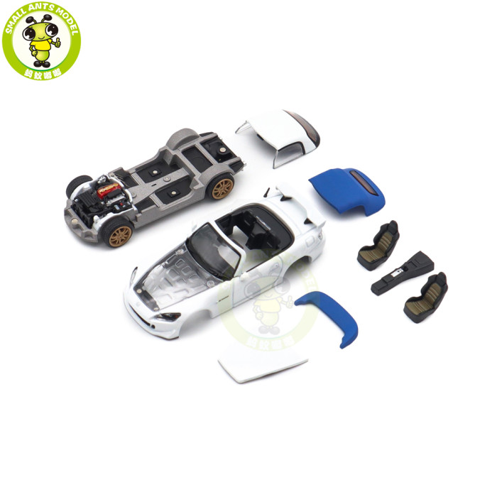 1/64 MOTORHELIX Honda S2000 Mugen And Type S Diecast Model Toy Car Gifts For Father Friends