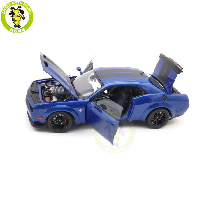 1/18 Dodge Challenger SRT Jailbreak 2022 AUTOart 71763 Indigo Blue Model Car
