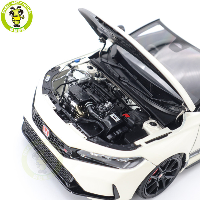 1/18 MOTORHELIX Honda Civic TYPE R (FL5) HKS Livery Diecast Model Toy Car Gifts For Father Friends