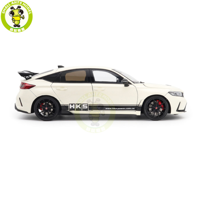 1/18 MOTORHELIX Honda Civic TYPE R (FL5) HKS Livery Diecast Model Toy Car Gifts For Father Friends