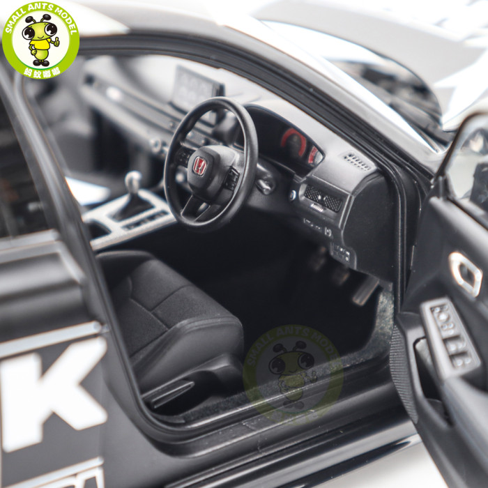 1/18 MOTORHELIX Honda Civic TYPE R (FL5) HKS Livery Diecast Model Toy Car Gifts For Father Friends