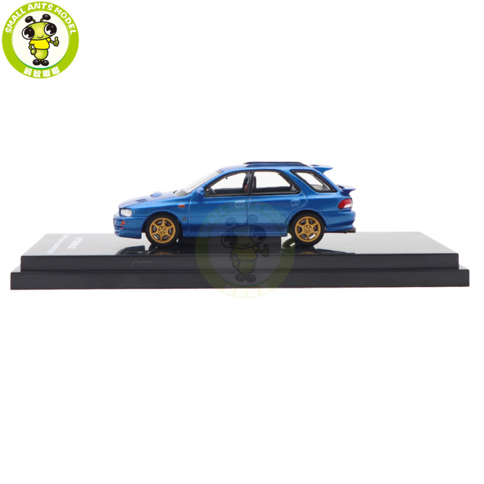 1/64 MOTORHELIX SUBARU Impreza Wagon WRX STi Ver. VI Customized World Rally Diecast Model Toy Car Gifts For Father Friends